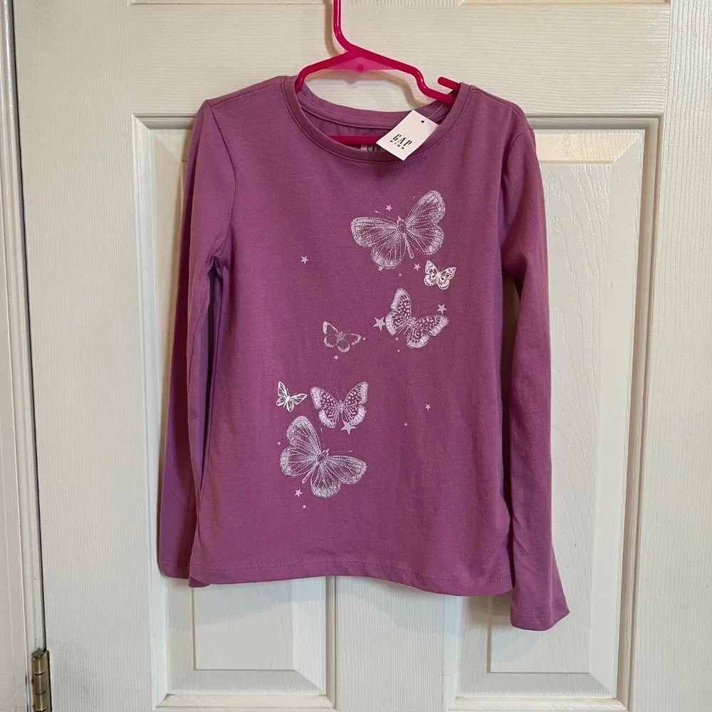 GAP Girls Long-sleeve T-Shirt Small